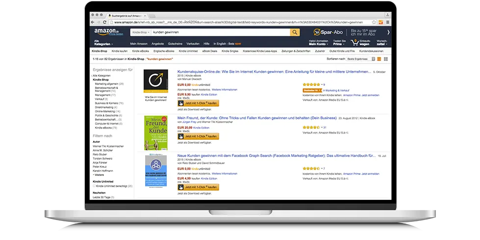Manuel-Diwosch-Amazon-Bestseller – Suche nach Label: Kunden gewinnen
