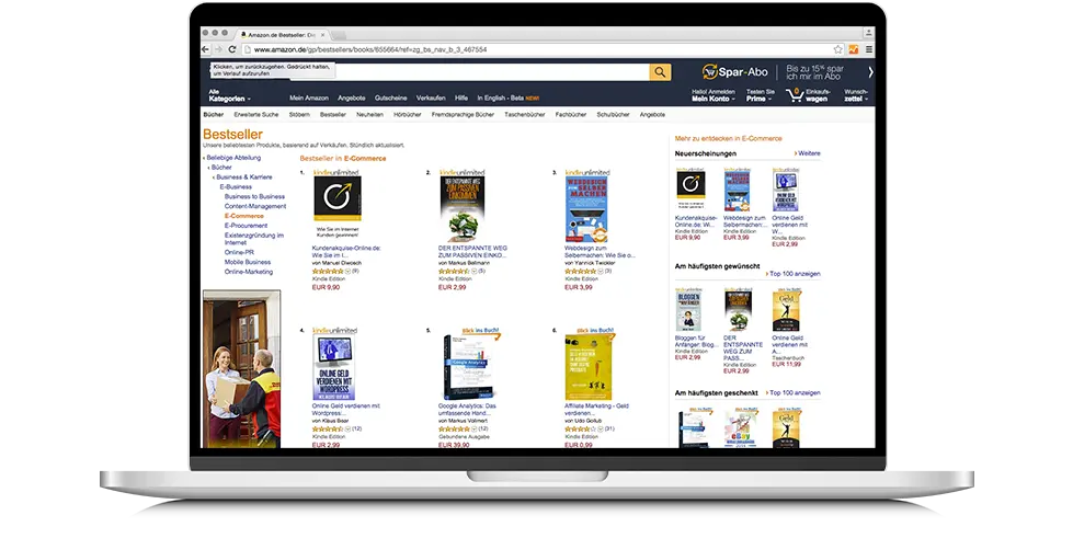 Manuel-Diwosch-Amazon-Bestseller: E-Commerce